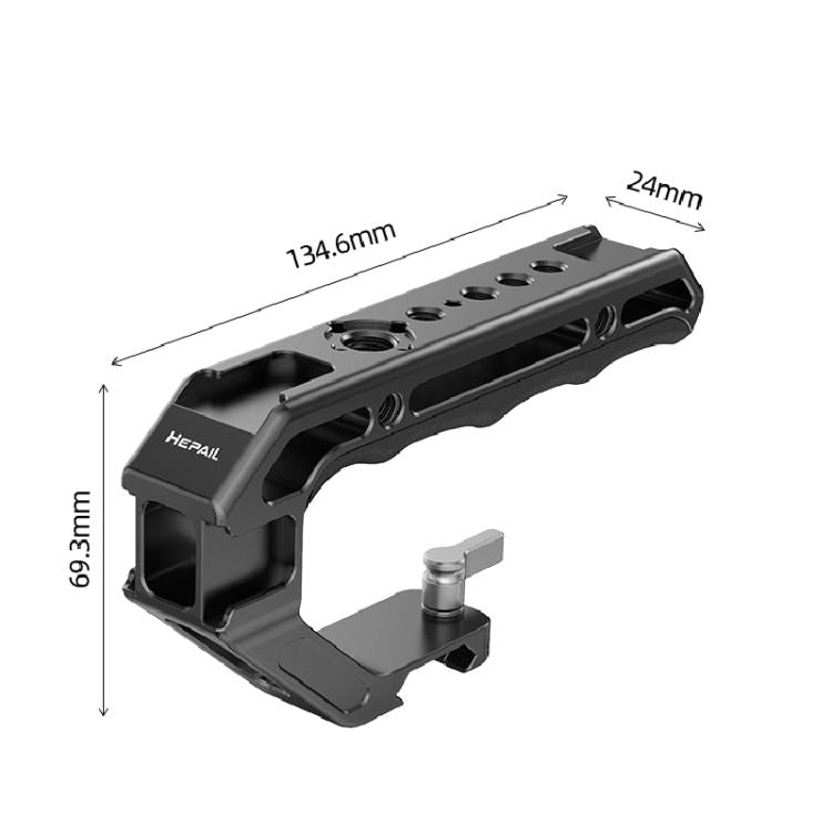 HEPAIL DSLR Camera Grip Rabbit Cage Universal Photographic Equipment Expansion Accessories Handheld, Style: Slider