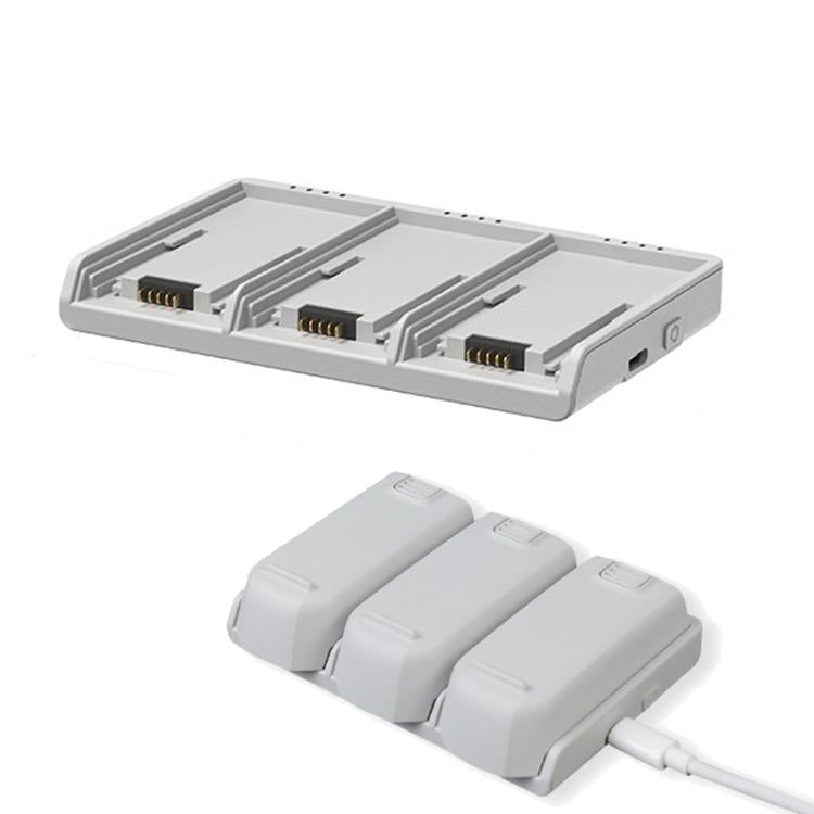 For DJI Neo Battery LKTOP Three-Way Charger 65W Fast Charging Hub - Gray
