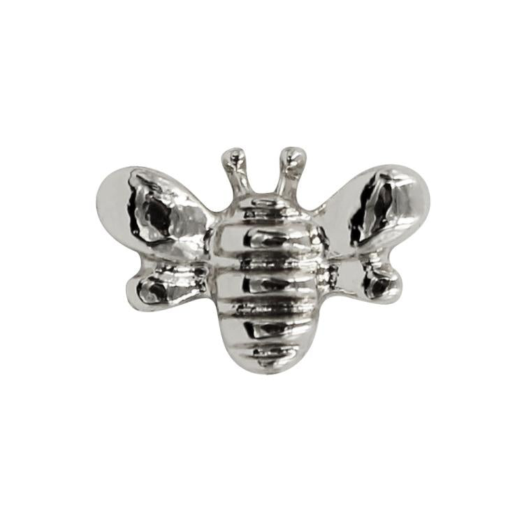 Smart Watch Universal Bee Shape Band Decorative Ring Metal Accessories, Style: Silver 2