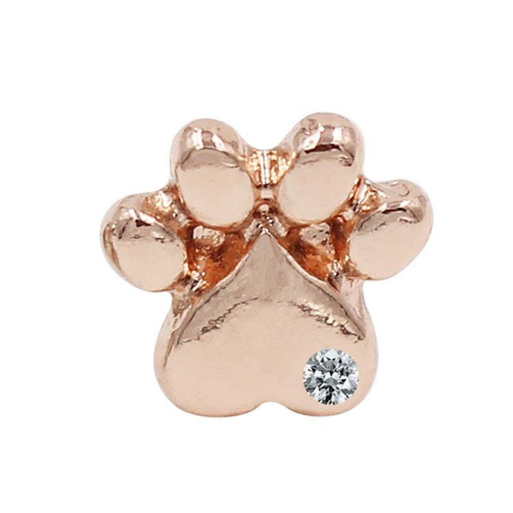 Smart Watch Universal Cats Paw Shape Band Decorative Ring Metal Accessories
