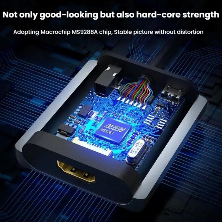 Mindpure AD014 Upgraded Version VGA To HDMI Converter For Computer Monitor Cable Adapter With Audio Power Supply