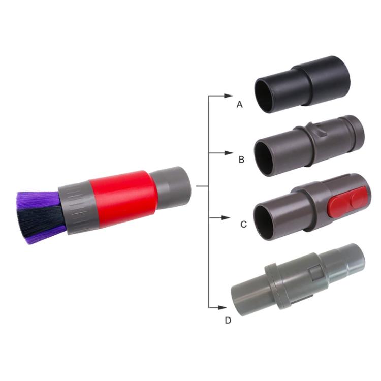 32mm Soft Brush+Connector For Shark Vacuum Cleaner Dusting Streak Free Soft Brush Replacement Accessory Set