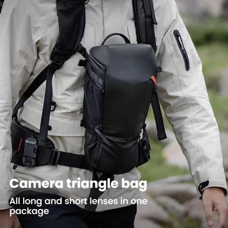 PGYTECH DSLR Camera Crossbody Waist Triangle Bag - Black