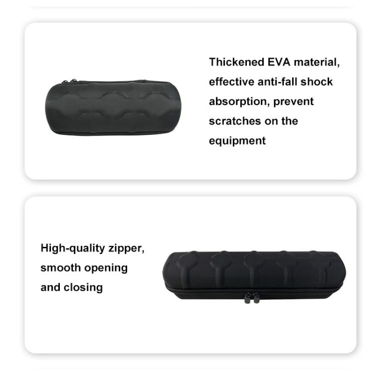 EVA Hard Shell Portable Watch Storage Box Jewelry Watch Dustproof Bag, Spec: 3-grids 23x9.5x8.5cm