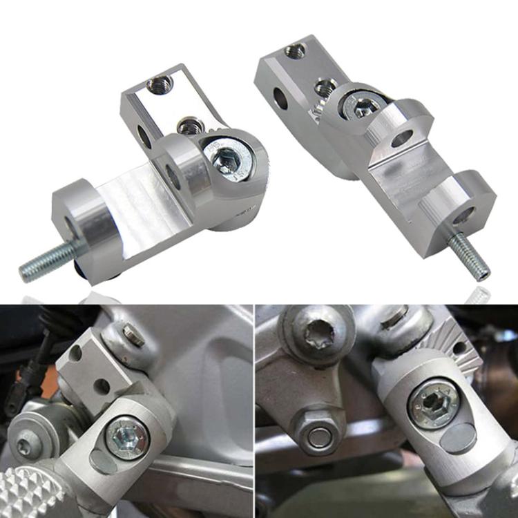 1pair For BMW F800ST / F800GT / F800R / F800S Motorcycle Footrest Lowering Spike Kit