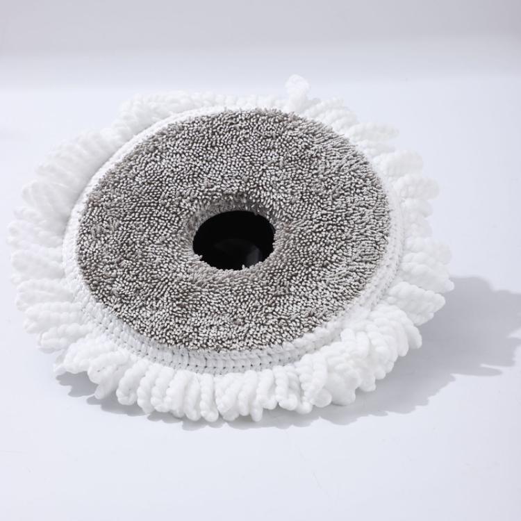 Universal Inner Diameter 32mm Household Vacuum Cleaner Accessories Brush Head Floor Brush Mop Head - Black White