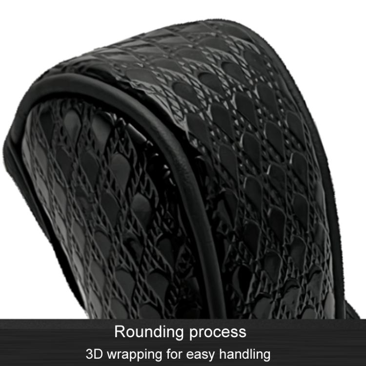 Peacock Pattern Leather Car Gear Shift Protective Cover