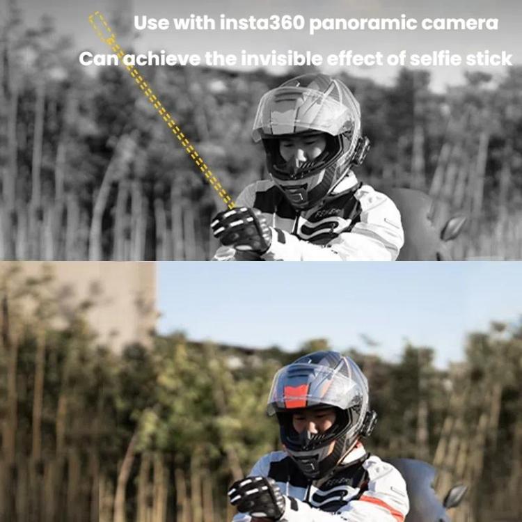 PGYTECH 96cm Aluminum Alloy Extended Sports Camera Selfie Stick - Black