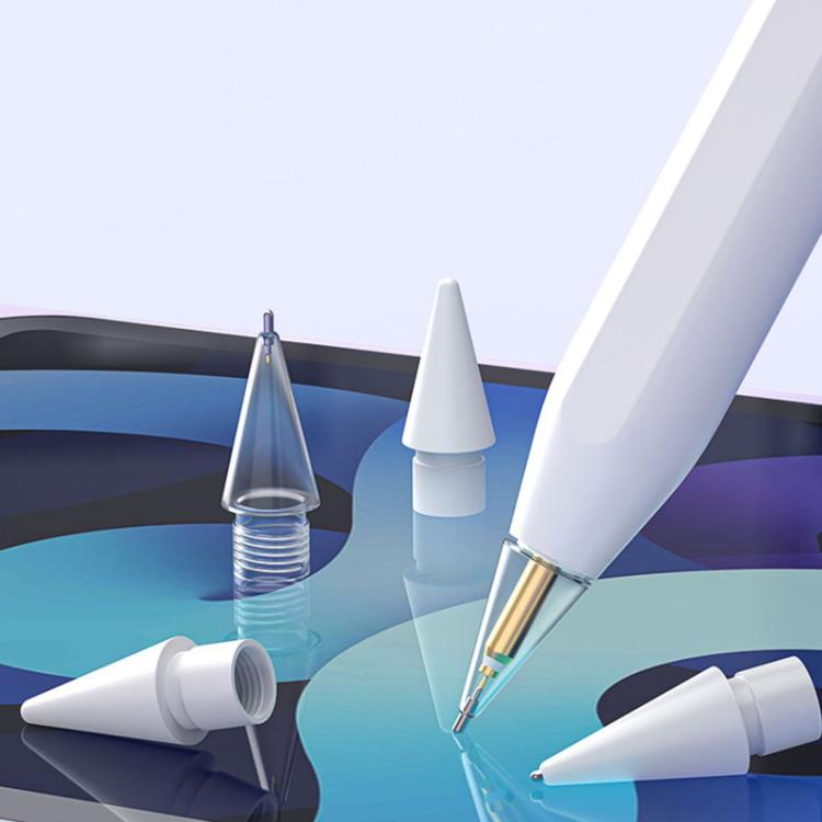 For Apple Pencil Pro / 2 / 1 Replacement Tips Stylus Nib, Spec: 2B x 4