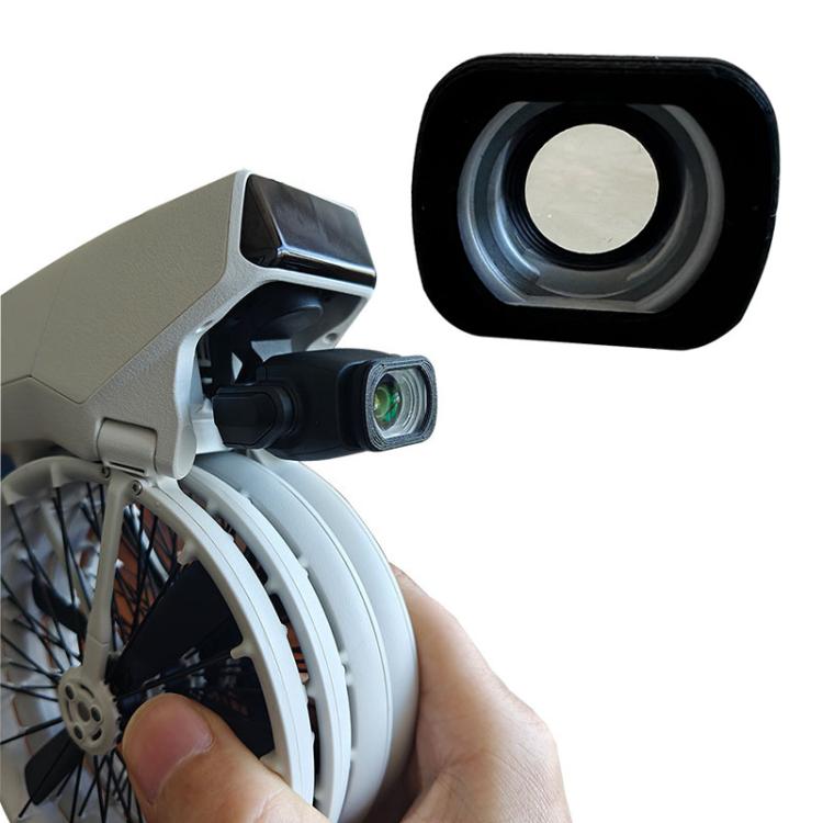 For DJI Flip RCSTQ 24mm100 Degree Wide Angle Filter Aluminum Alloy Frame Ultra Wide Angle - Wide Angle+Aluminum Frame
