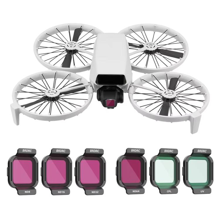 For DJI Flip BRDRC Lens Filters Protective Lens Accessories, Style: CPL