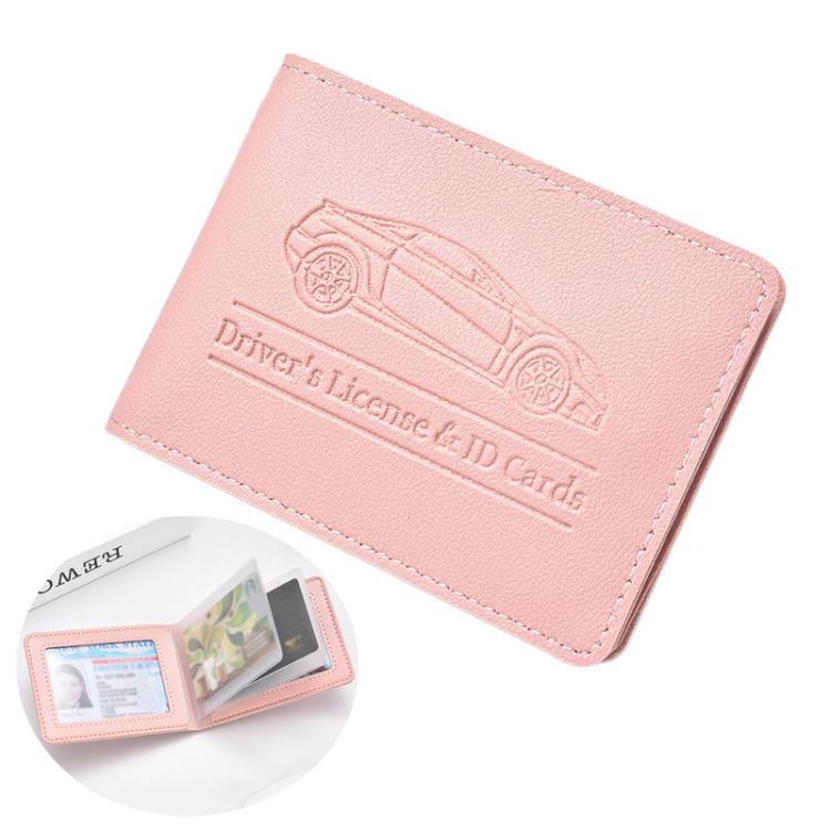 Multi-card Driver License Card Holder Women Driving License Leather Protective Case ID Credit Card Bag, Spec: 4 Card Slot