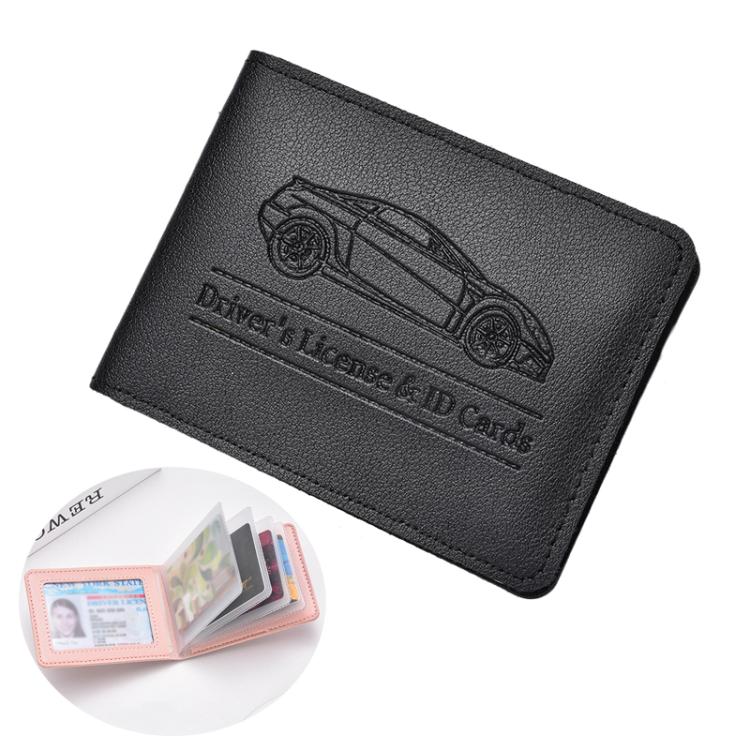Multi-card Driver License Card Holder Women Driving License Leather Protective Case ID Credit Card Bag, Spec: 6 Card Slot