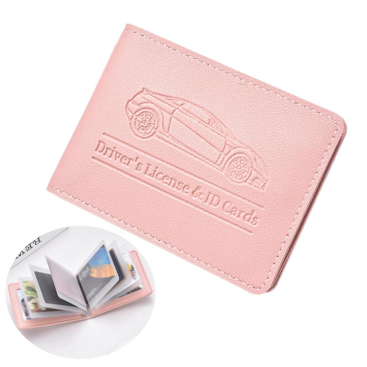 Multi-card Driver License Card Holder Women Driving License Leather Protective Case ID Credit Card Bag, Spec: 8 Card Slot