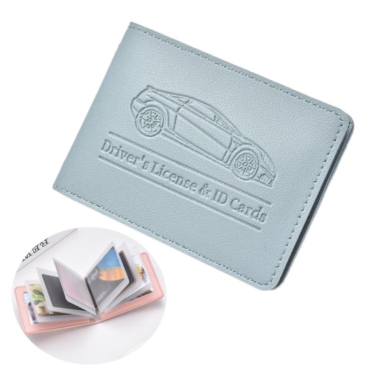 Multi-card Driver License Card Holder Women Driving License Leather Protective Case ID Credit Card Bag, Spec: 8 Card Slot