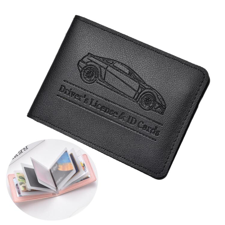 Multi-card Driver License Card Holder Women Driving License Leather Protective Case ID Credit Card Bag, Spec: 8 Card Slot