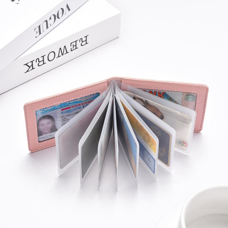 Multi-card Driver License Card Holder Women Driving License Leather Protective Case ID Credit Card Bag, Spec: 8 Card Slot