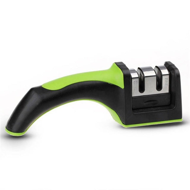 Ceramics Knife Sharpener with Square Handle(Green)