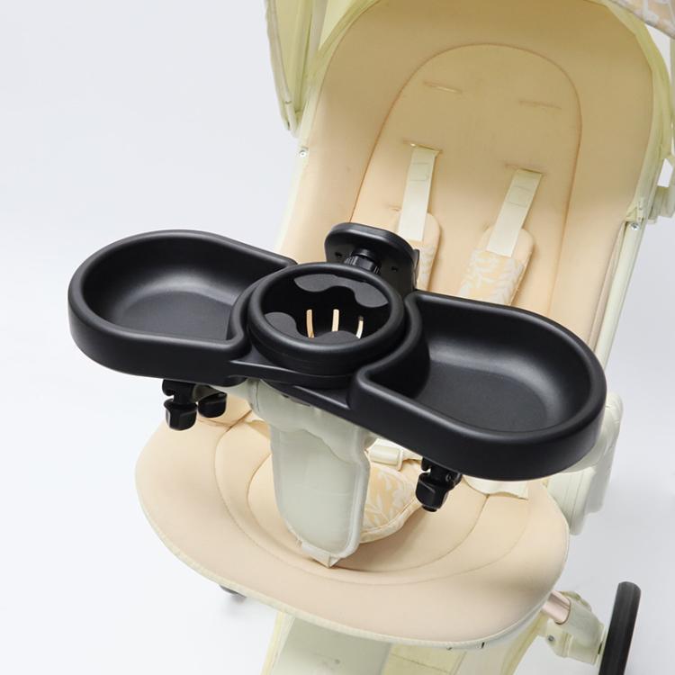 Universal Baby Stroller With Dining Tray And Storage Rack - 4 in 1