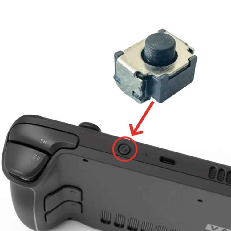 For Steam Deck 10pcs On/Off Keys Power Buttons Tap Switches - Power Button Microswitch