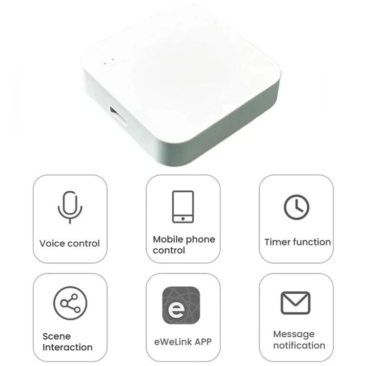 EWeLink Zigbee 3.0 Smart Wireless Gateway - White