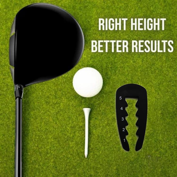 Golf Seat Height Adjuster Spike Setter - Black
