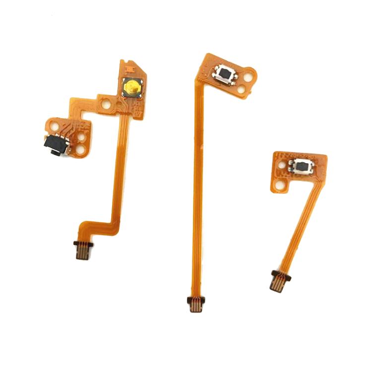 3pcs /Set For Nintendo Switch Joy-Con Button Repair Cable Gamepad Button Key Ribbon Flex Cable - ZL+ZR+L - Key
