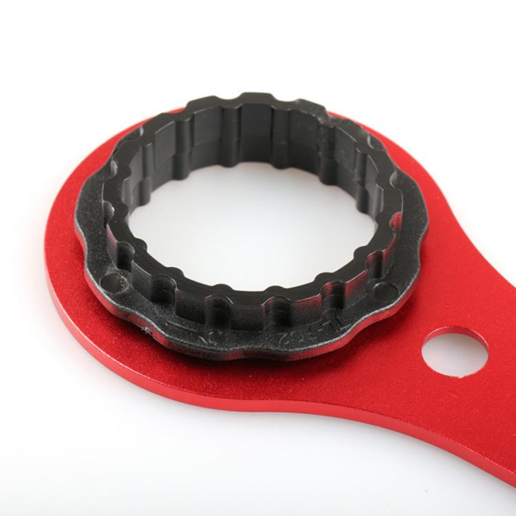 DECKAS DW-018 Aluminum Center Wrench Tool For DUB/TL-FC32/25/24 Multi-Function BB Wrench - Red