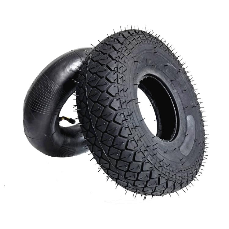 4.00-5 Electrical Bike 12inch Elderly Scooter Pneumatic Tire Accessories, Style: Outer Tire