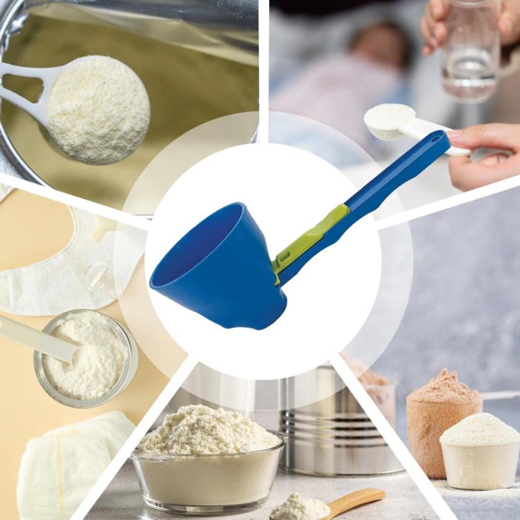 Multifunctional Protein Powder Sliding Scoop Kitchen Household Coffee Leak-Proof Ladle