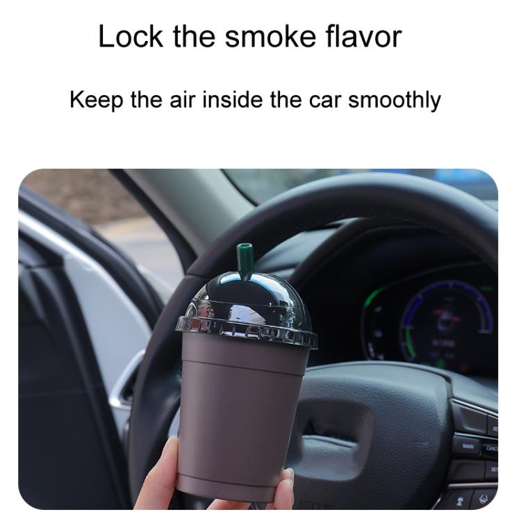 HY-413 Car And Home Use Coffee Mug Shape High Temperature Resistant Separate Ashtray