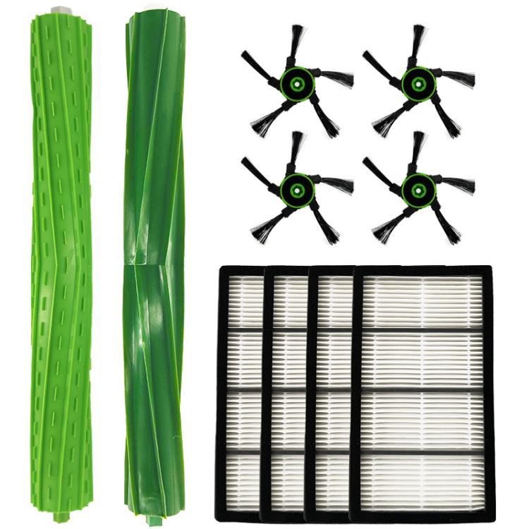 For iRobot Roomba S9 S9+ Vacuum Cleaner Main Brush Side Brush Filter Kit Set 2