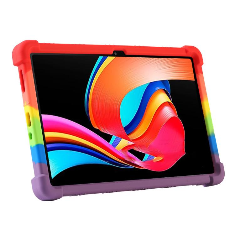 For TCL TAB 10L Gen 2 Shockproof Silicone Tablet Protective Case With Holder