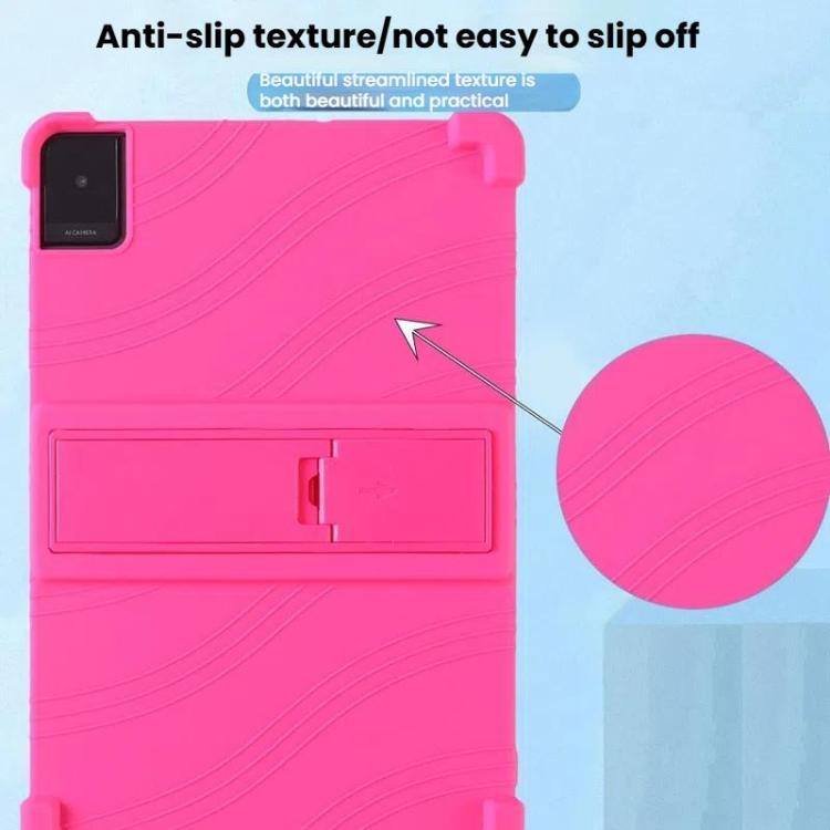 For TCL TAB 10L Gen 2 Shockproof Silicone Tablet Protective Case With Holder