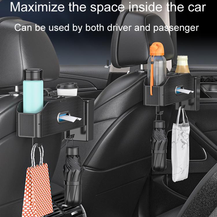 Car Seat Back Multifunctional Storage Box Pouch Phone Holder