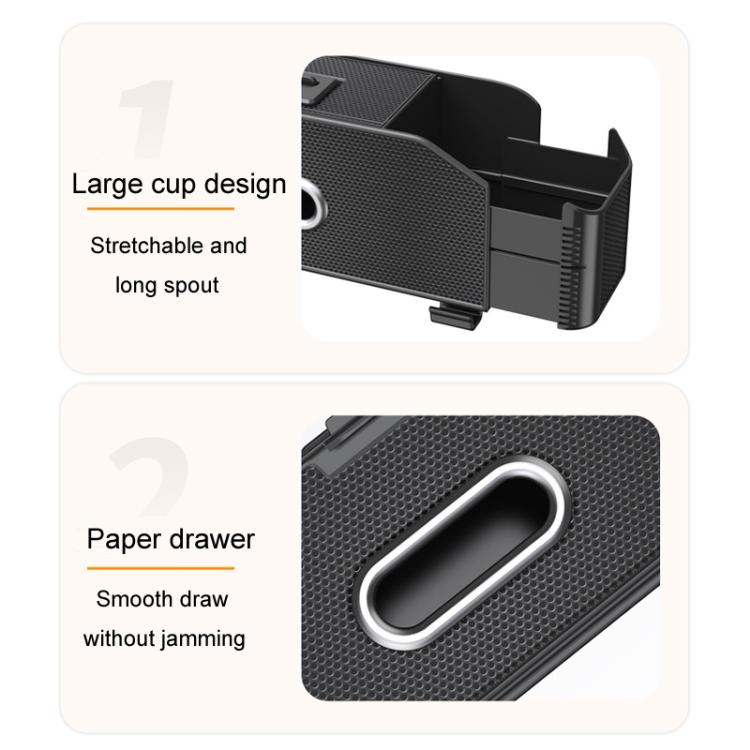 Car Seat Back Multifunctional Storage Box Pouch Phone Holder