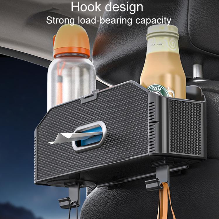 Car Seat Back Multifunctional Storage Box Pouch Phone Holder