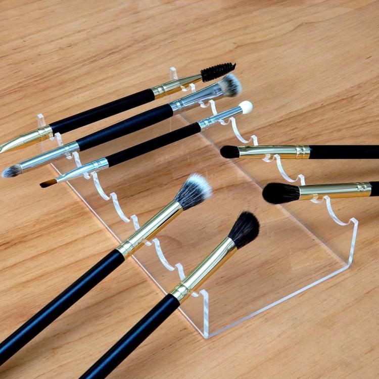 1pc Transparent Acrylic Makeup Brush Storage Display Stand