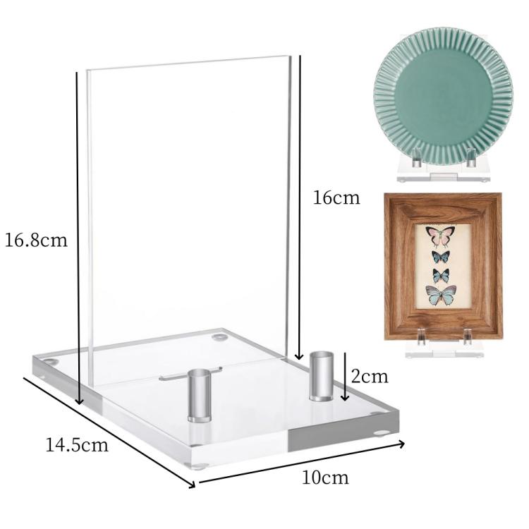 Acrylic Book Picture Frame Plate Stand - YX157
