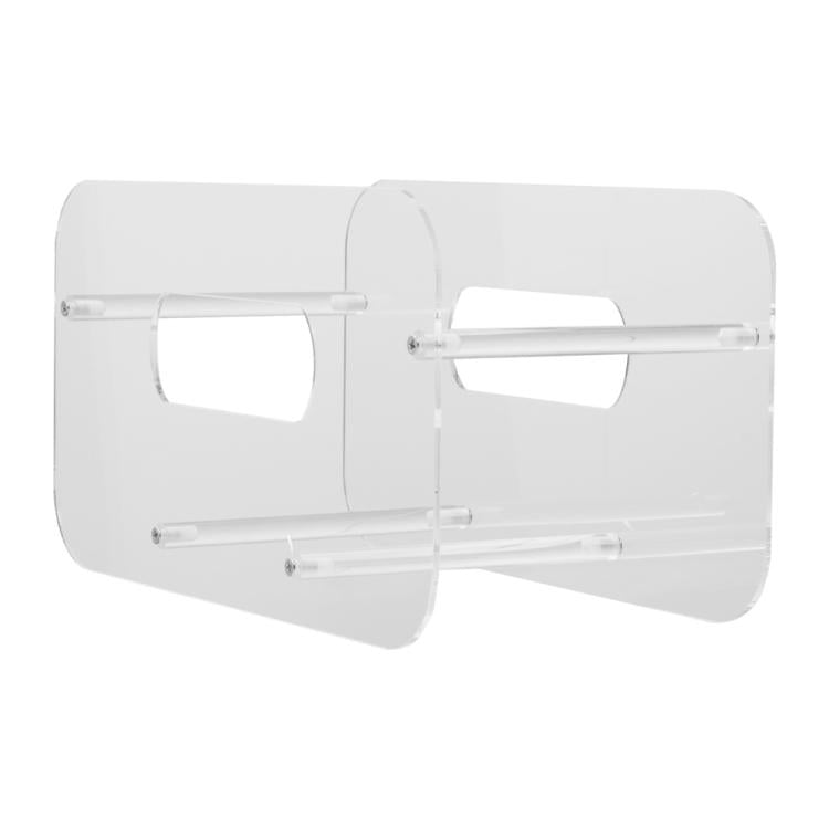 Acrylic Dinner Plate Display Stand Plates Storage Organizer - YX156