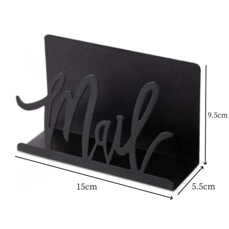 2pcs Metal Mail Letter Storage Rack for Office Desks