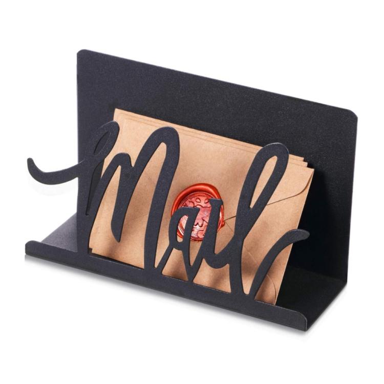 2pcs Metal Mail Letter Storage Rack for Office Desks