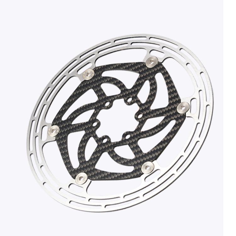 RACEWORK Ultra-light Floating Six-pin Bicycle Disc Brake Pads, Spec: 160mm