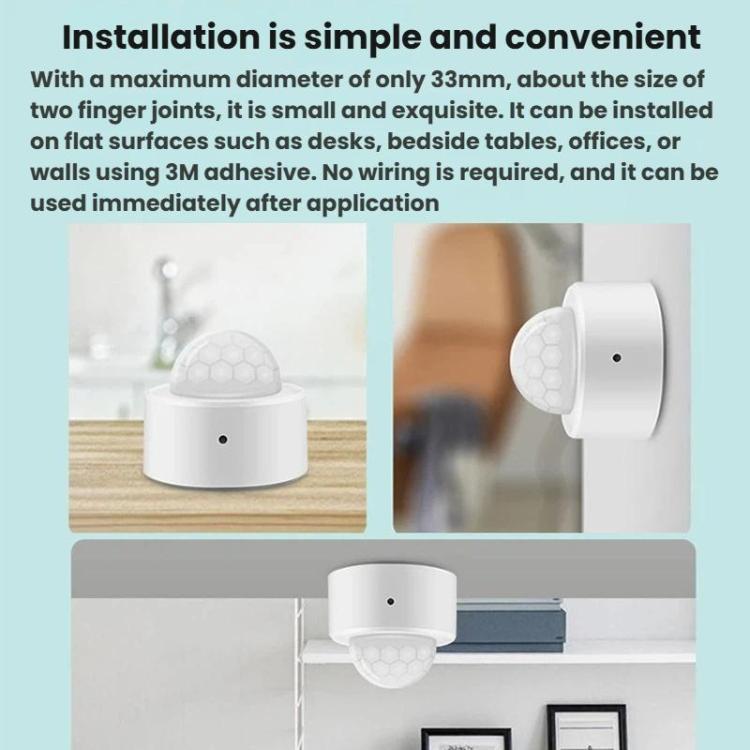 IR Zigbee Smart Home Motion Sensor, Supports for Home Assistant