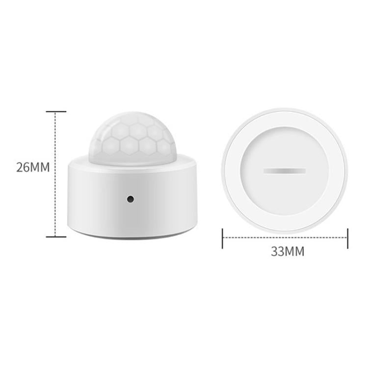 Light Sensor+IR Zigbee Smart Home Motion Sensor, Supports for Home Assistant