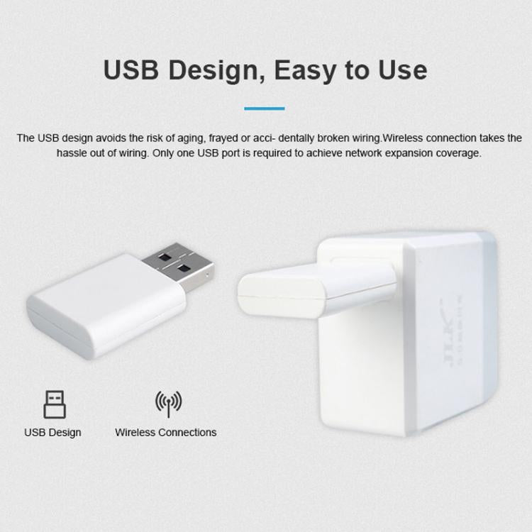 Zigbee Repeater USB Signal Extender Wall-Penetrating Amplifier, Support For Home Assistant - White