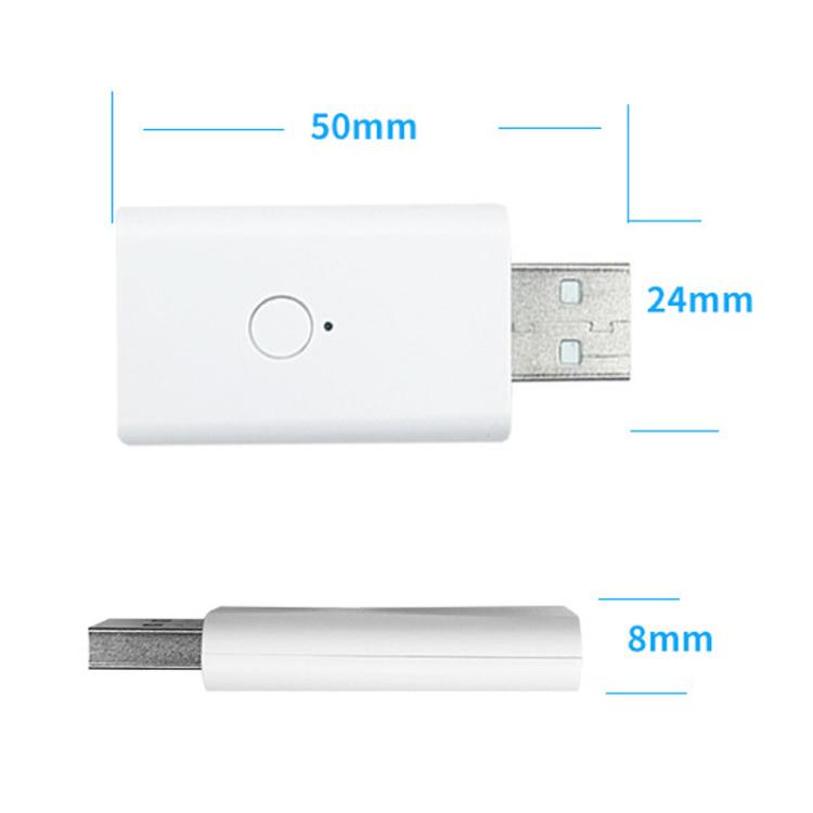 Zigbee Repeater USB Signal Extender Wall-Penetrating Amplifier, Support For Home Assistant - White