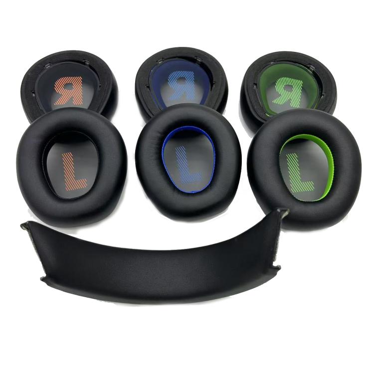 For JBL Q910 / Q910X / Q910P Headphones Accessories 1pair Black Earpads