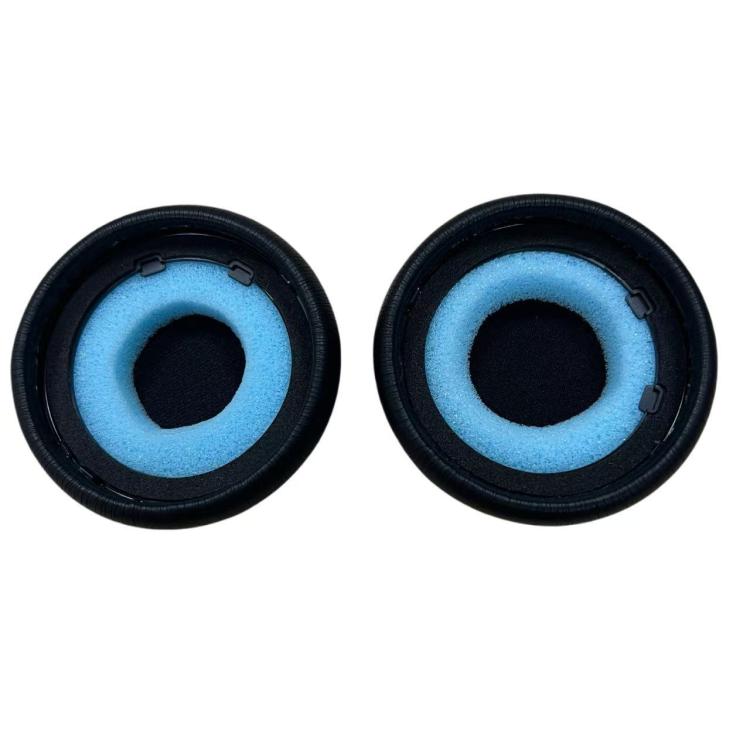For Lenovo Wireless VoIP Headset Accessories 1pair Protein Leather Earpads