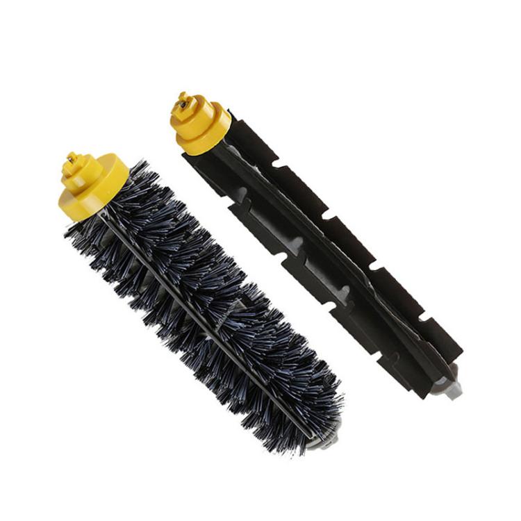 8pcs /Set For IRobot Roomba 700/780 Series Sweeping Robot Accessories 4 HEPA Filter +2 Side Brush +1pair Main Brush - Yellow